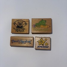 Vintage Rubber School Stamps