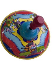 Vintage Walt Disney Productions J. CheinTin Toy Top A2-10