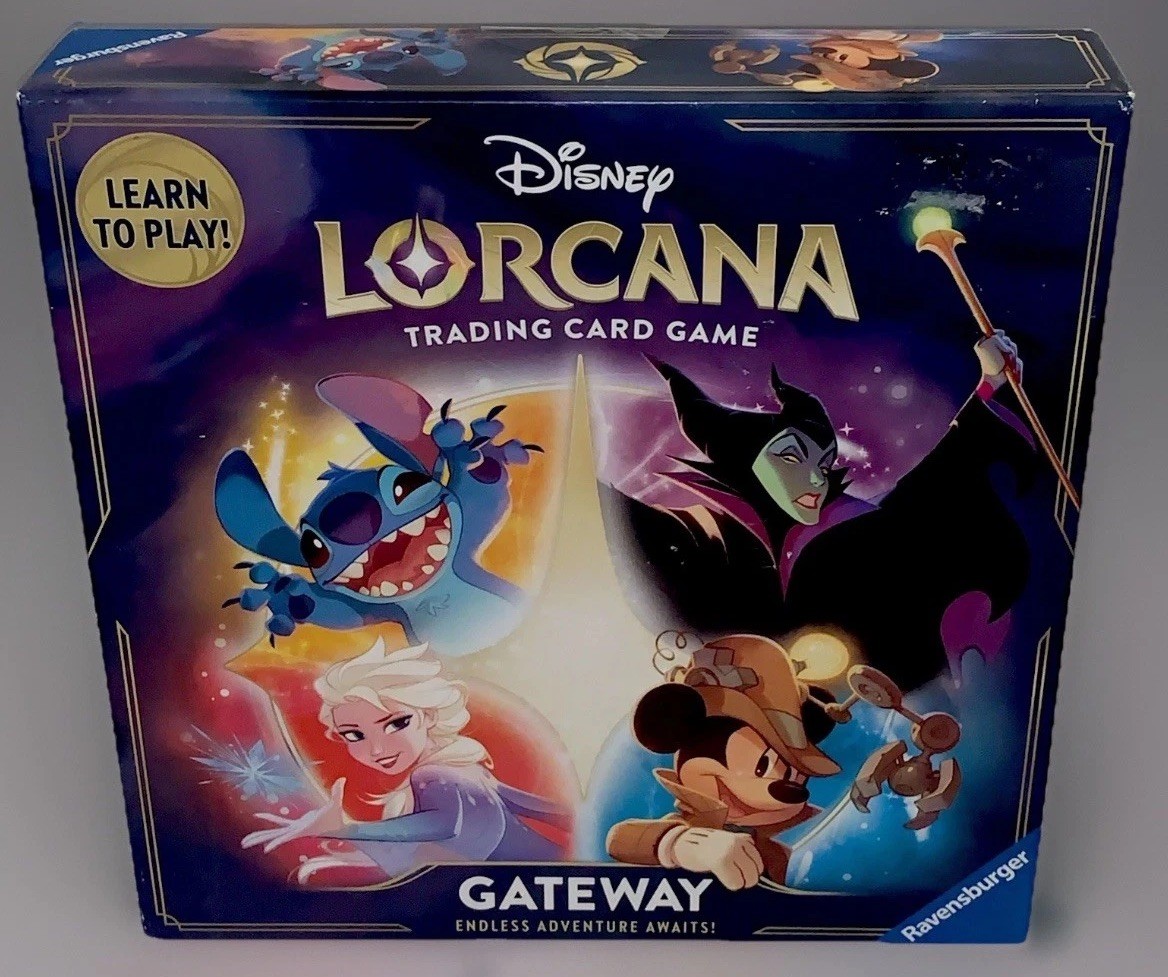 Disney Lorcana Trading Card Game Gateway -CE/UK/CA -Ravenburger-New/Sealed