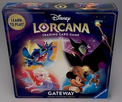 Disney Lorcana Trading Card Game Gateway -CE/UK/CA -Ravenburger-New/Sealed