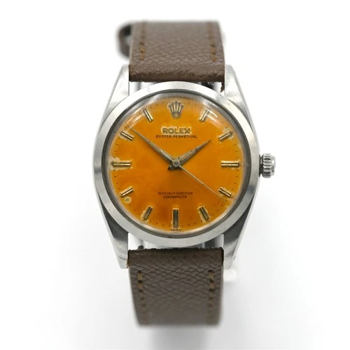 VINTAGE GENTS ROLEX OYSTER PERPETUAL 6614 AUTOMATIC WRISTWATCH STAINLESS STEEL