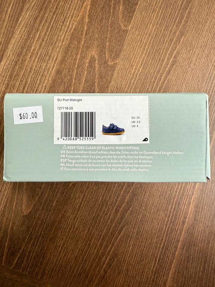 Bobux SU Port Midnight 20EU/3.5UK/4US (б/у) - Изображение 3 из 4