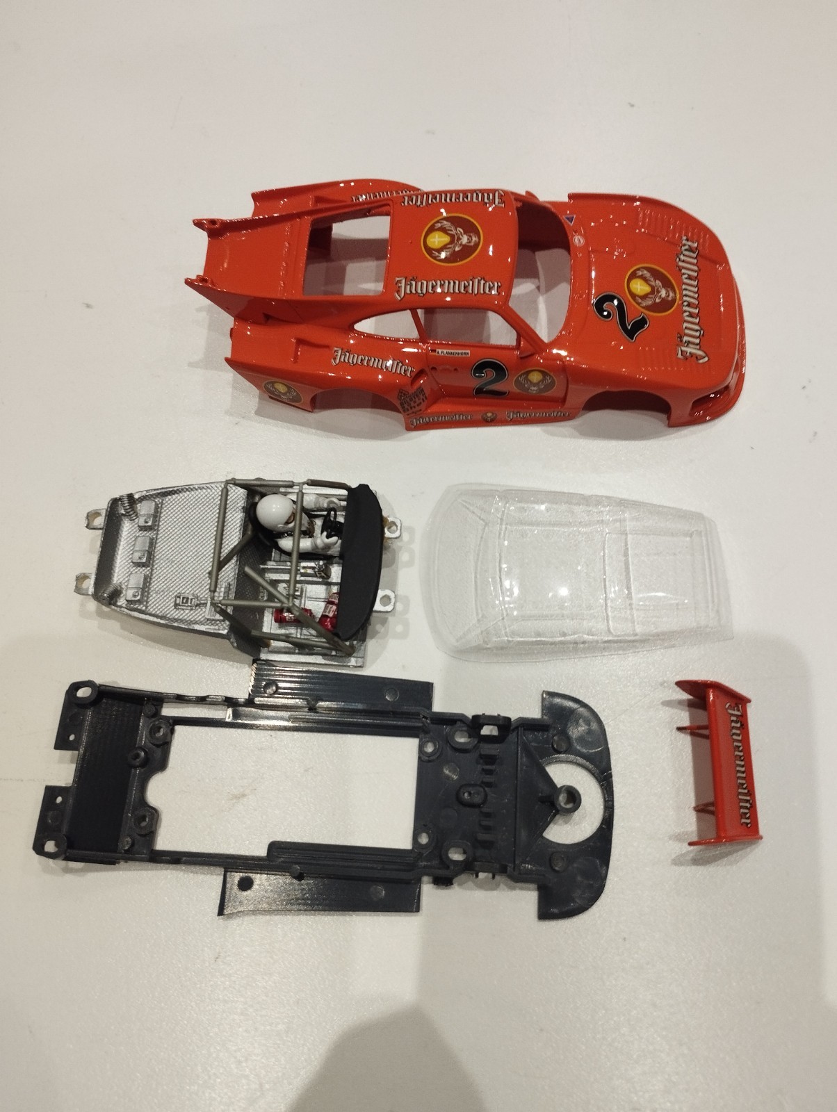 Slot Racer Resina 1/32 porsche  935 Solo Ricambi no ninco fly scalextric policar