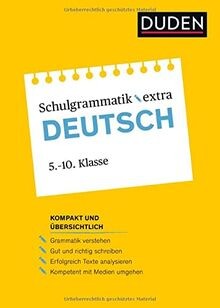 Duden Schulgrammatik extra   Deutsch: Grammatik und... | Buch | Zustand sehr gut