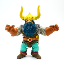 Vintage 1983 LJN Advanced Dungeons Dragon Elkhorn Dwarf 3  Action Figure