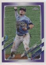 2021 Topps Chrome Purple Refractor 148/299 Willy Adames #75 0hw6