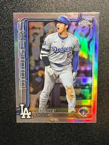 2025 Topps Chrome Shohei Ohtani Image Variation #1 SSP Refractor