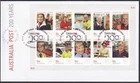 AUSTRALIA - 2009 'AUST. POST 200 YEARS - Everyday People' MS FDC [F3932]
