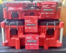Milwaukee PACKOUT Tool Box Storage System 4 B...