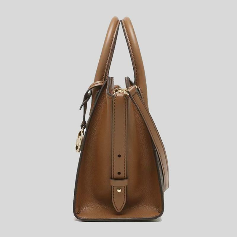 Michael Kors Small Leather Messenger Crossbody Handbag Bag Satchel 