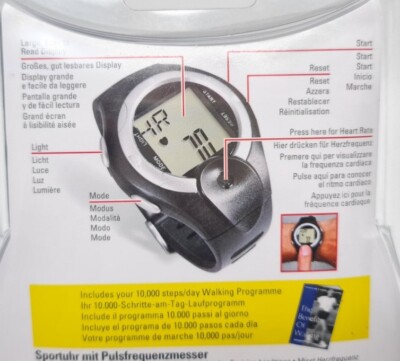 Walking Shop by Sportline Sport Wath Fitnessuhr Fitness Armbamduhr #R16-K12