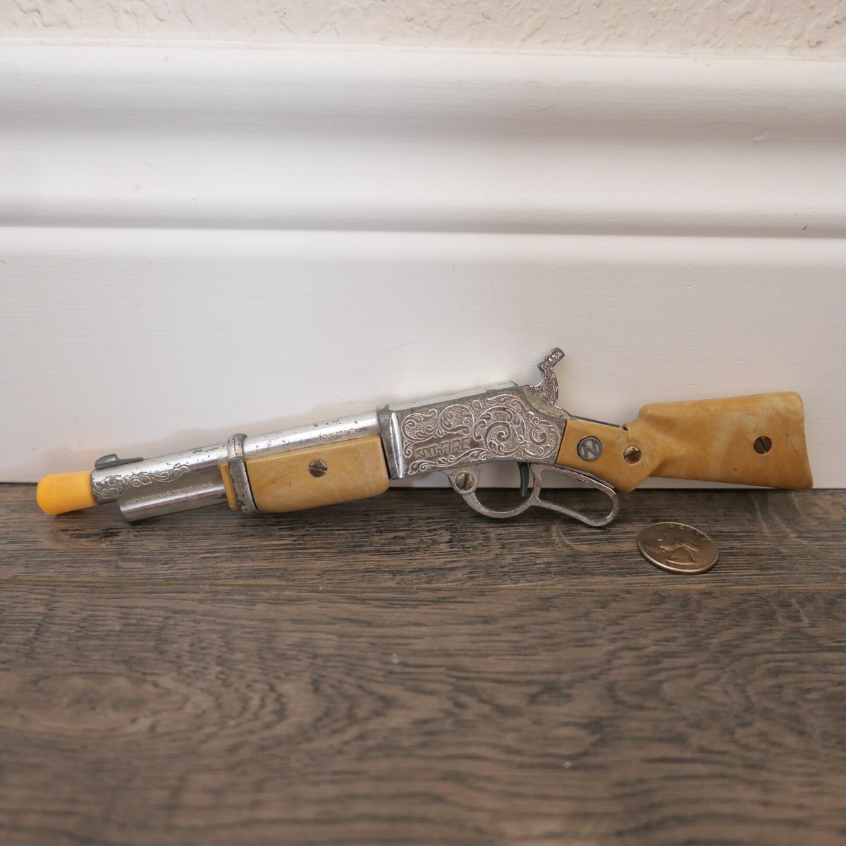 Vintage Nichols Spitfire Lever-Action Cap Gun EX from 1950s | eBay
