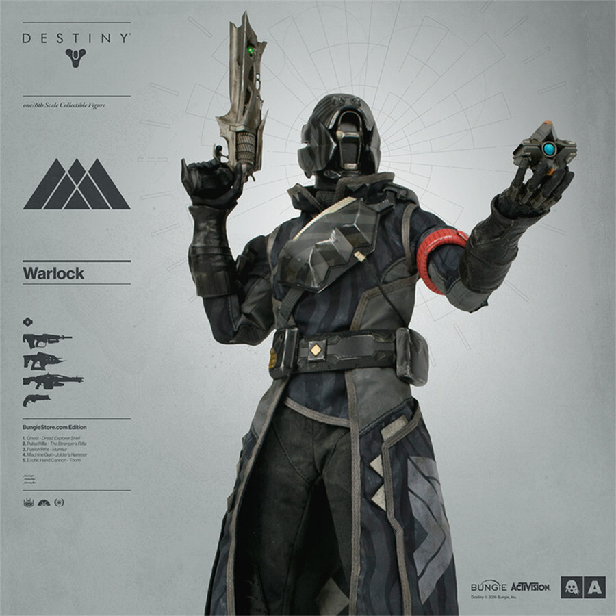 ThreeA 3A TOYS DESTINY Warlock BUNGIE Limited Edition 1/6 Action
