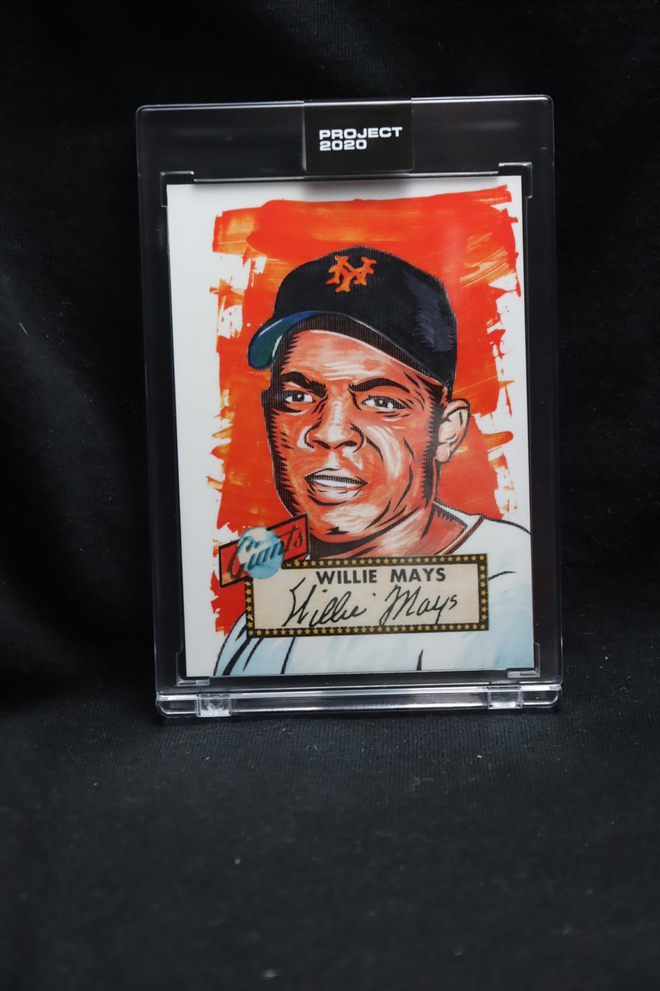 Willie Mays 143 2020 Topps Project 2020 by Blake Jamieson PR: 5,930