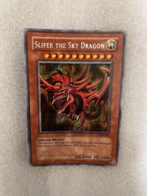 Yugioh GBI-001,002,003 Slifer The Sky Dragon Secret Rare Near Mint