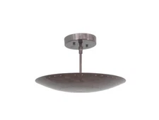 3 Light Elegant  perforated Ceiling Flushmount light Pendant Mid Century Modern