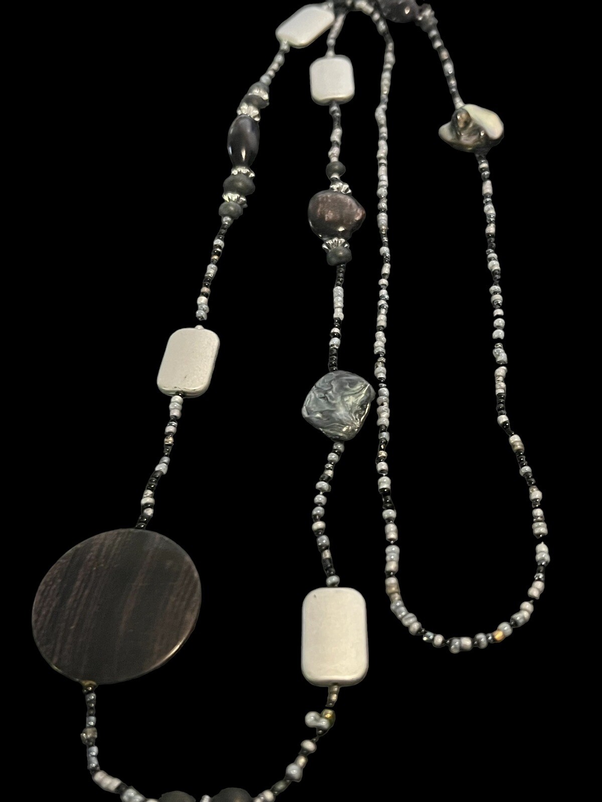 Multi Colored Blues Brown Silver Infinity No Clas… - image 6