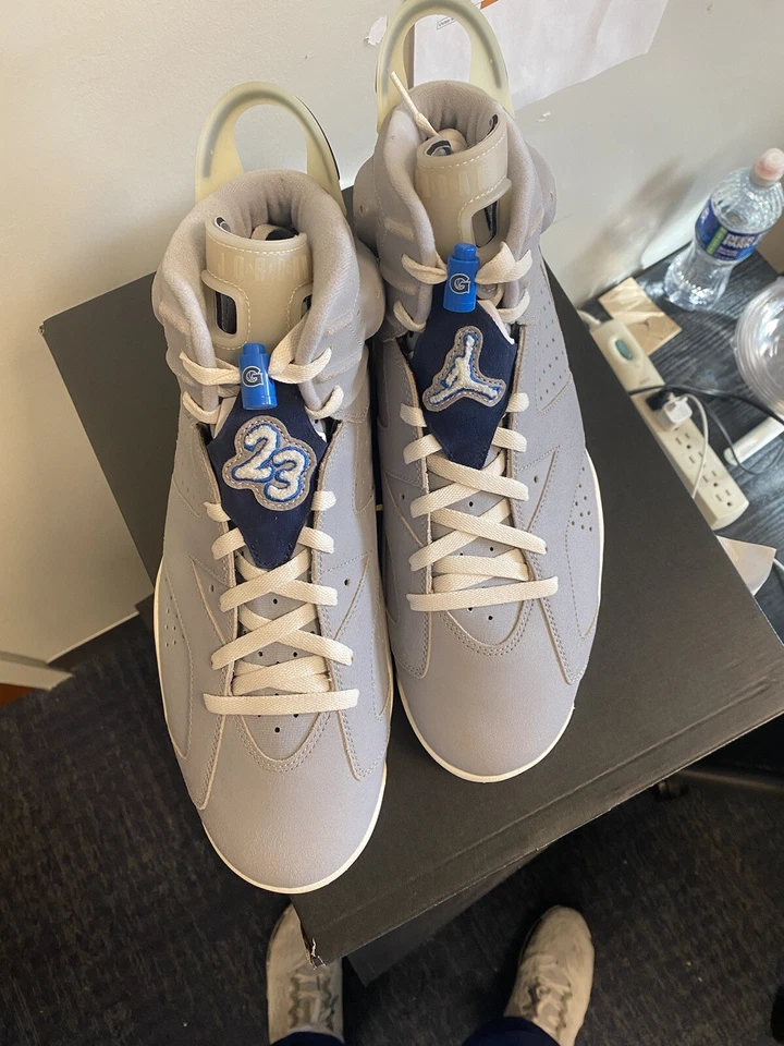 Size 14 - Air Jordan 6 Retro PE Georgetown - Image 3 of 4