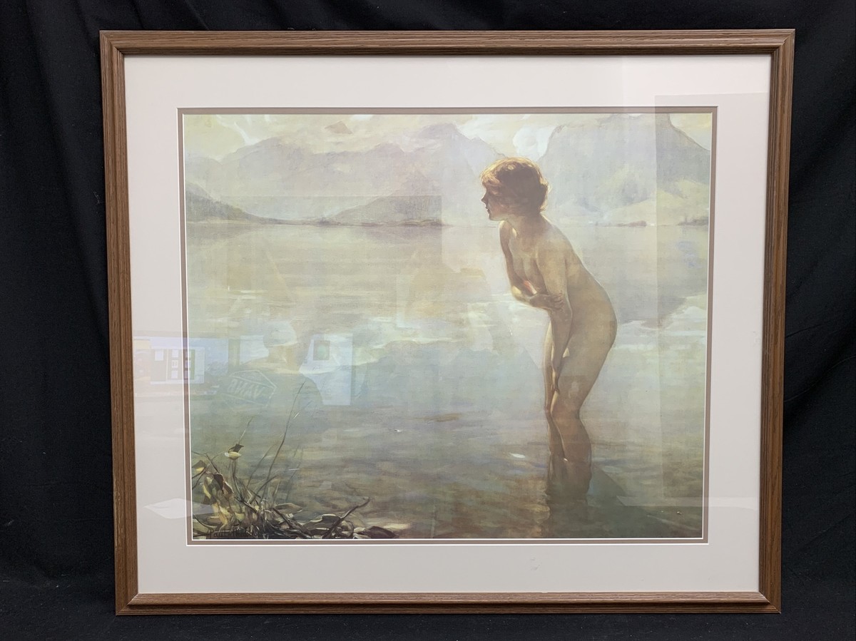 September Morn By Paul Chabas Art Print Framed | eBay