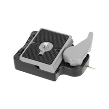 CAMVATE 200PL-14 RC2 Quick Release Plate with Clamp Base fr DSLR Camera/Tripod