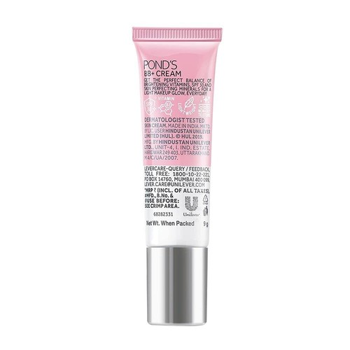 Pond'S Bb+ Cream, Instant Spot Coverage + Light Make-Up Glow, Natural , 9g - Picture 7 of 7