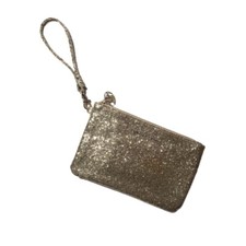 Adrienne Vittadini Women's Gold Wallet and Phone RFID Charging Wristlet