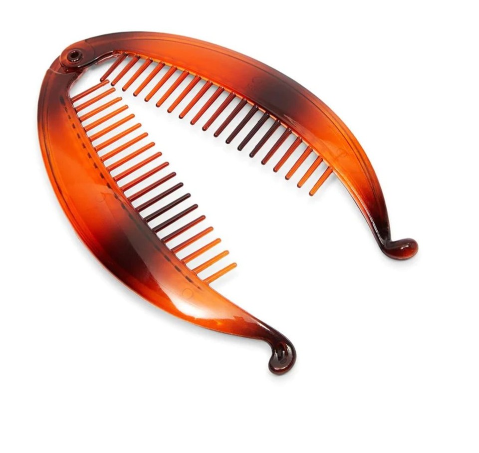 Brown hair clips for fancy hair do Slides Bandies Snap Grips tort