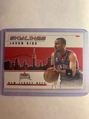 2002-03 Fleer Premium Skylines #D /2500 Jason Kidd #11SL HOF