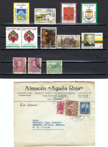 'VALLE DEL CAUCA CALI TO U.S. 1941 AMERICA. DEP. CALI.- PAN-AMERICANOS.- + - Picture 2 of 2