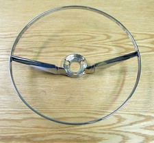 1955 1956 CHEVY 210 CHROME HORN RING , NEW ** USA MADE **