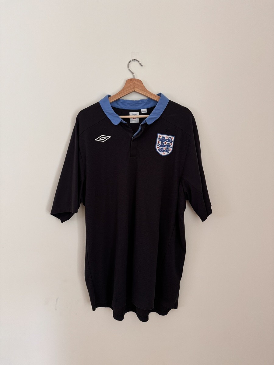 England Team Jersey Football Shirt NEW Navy Blue Umbro Mens