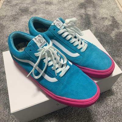 vans old skool pro s golf wang blue pink