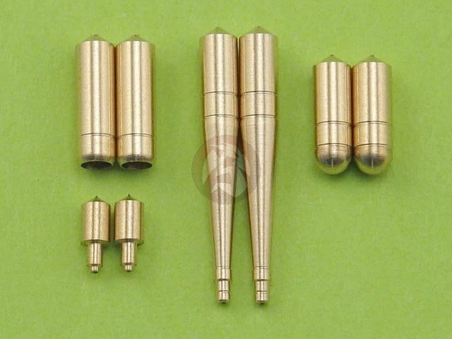 Master 1 72 Spitfire E wing Early 20mm M2 .50 Cal Guns in