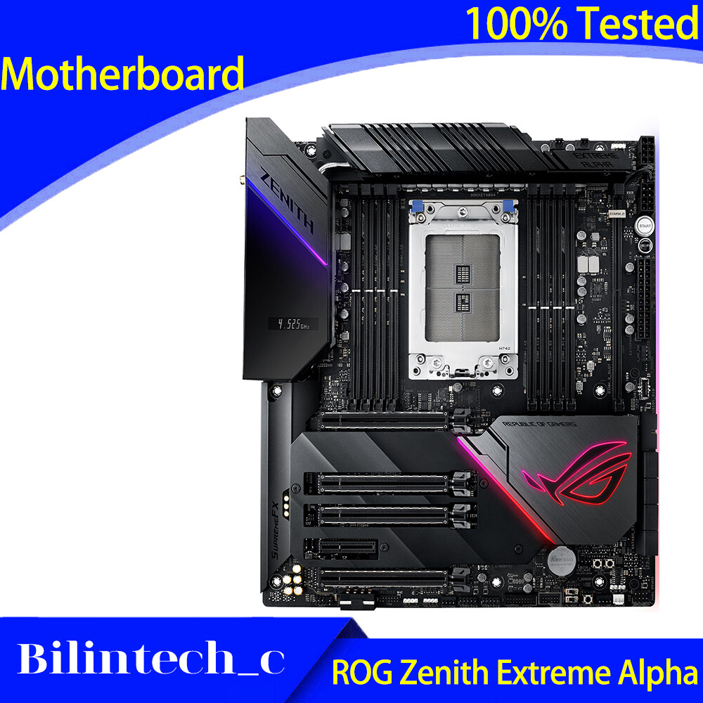 Asus Rog Zenith Extreme Alpha 3600mhz Motherboard Asus Motherboard