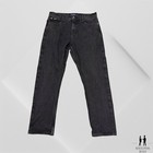NOON GOONS Black denim jeans pants with white stitching - Size 32 x 31 — photo 2