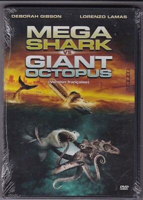 Mega Shark vs. Giant Octopus (DVD, 2009) version française incluse