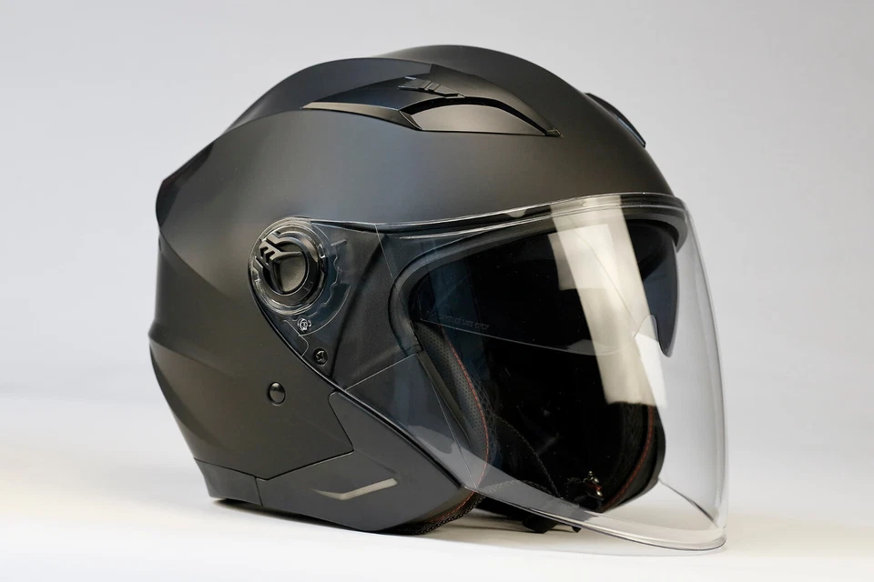 BNO Jet-One Jethelm Motorrad Roller Helm integr. Sonnenblende S M L XL,  22-06 - Bild 4 von 4