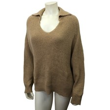VINCE CAMUTO 99 COLLARED V-NECK SWEATER SM NWT