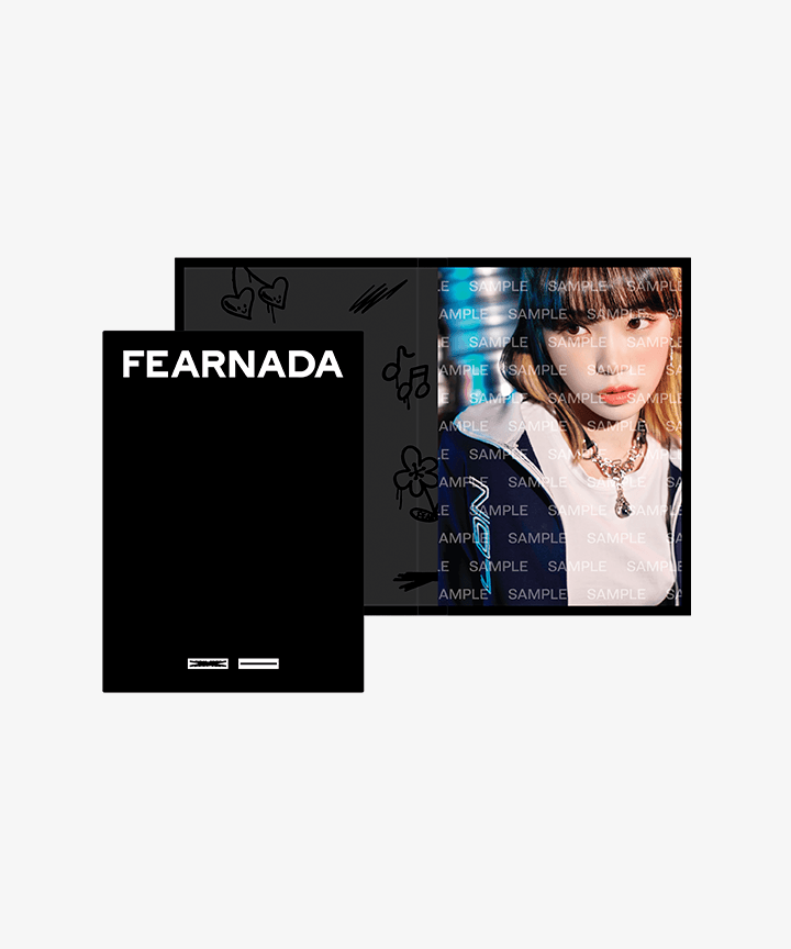 LE SSERAFIM FAN MEETING FEARNADA 2023 S/S OFFICIAL MD POSTCARD