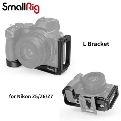 SmallRig Quick Release L Plate Nikon Z5 Z6 Z7 Z6II Z7II Camera ArcaSwiss Bracket