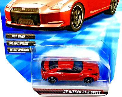 Hot Wheels 2009 Speed Machines '09 Nissan GT-R SpecV 1/64 ORANGE