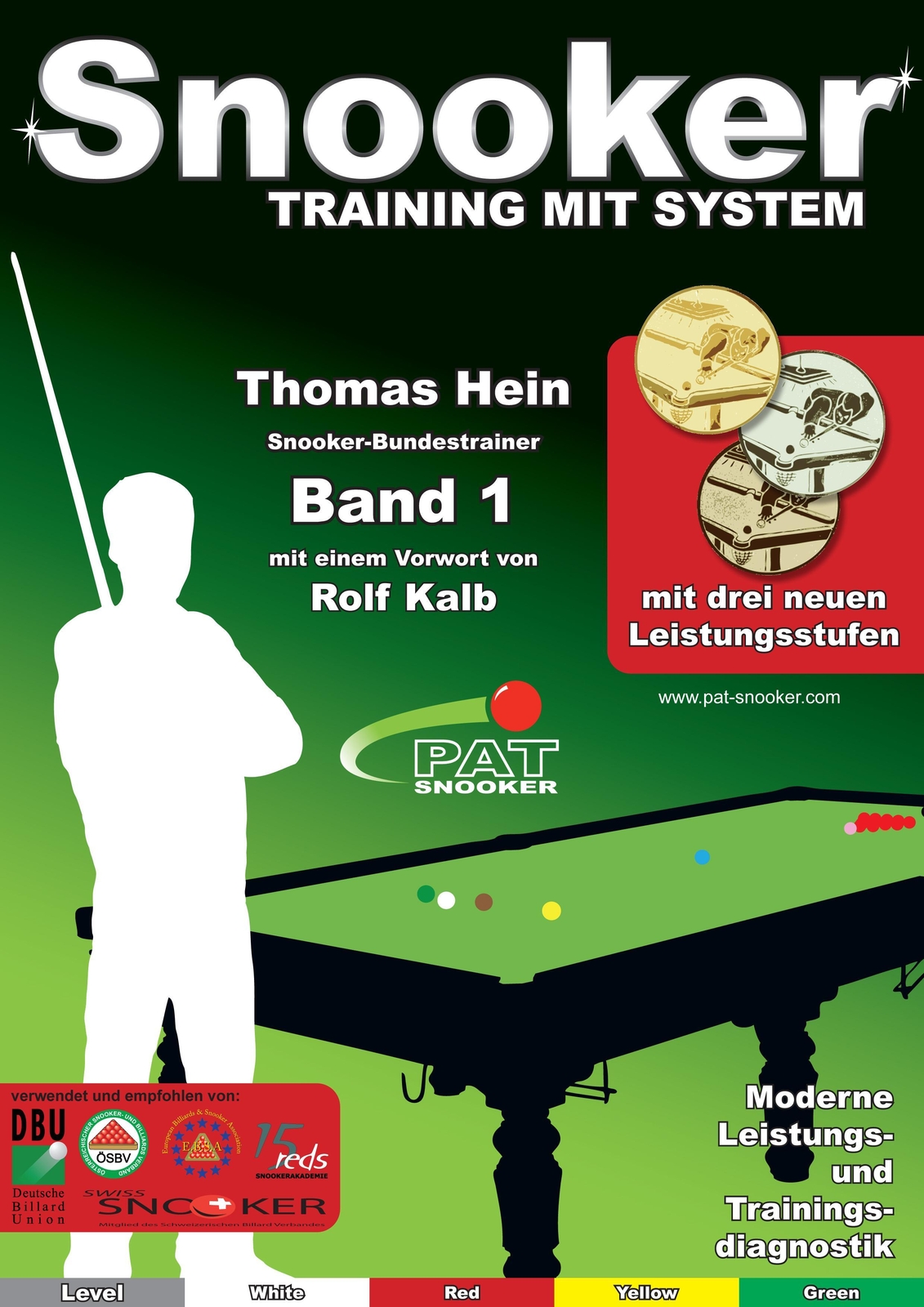 Thumbnail - Pat-snooker 01 Training Mit System Thomas Hein Broschüre Deutsch 2008