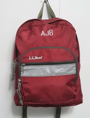 ll bean monogram backpack