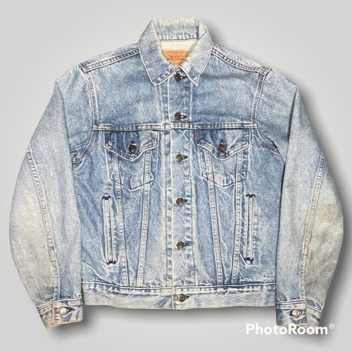 Vintage 80's Levis Faded Denim Trucker 