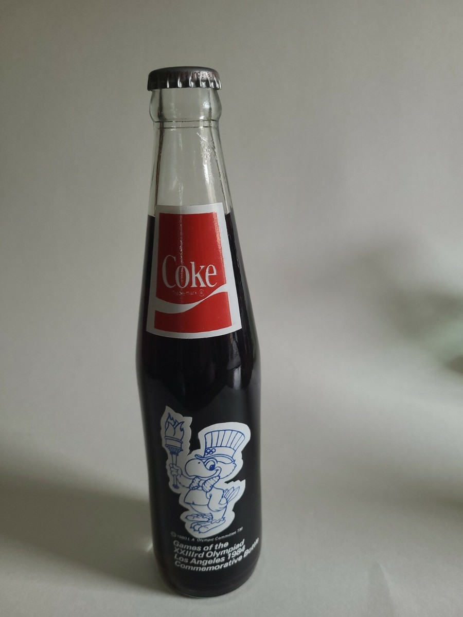 コカ・コーラ bottle Los Angeles 1984 Olympic Coca-Cola Bottle (Full/Unopened) | eBay
