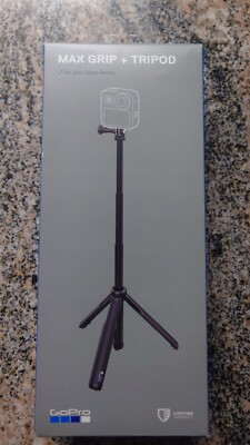 GoPro MAX GRIP + Tripod, Dreibein-Stative ASBHM-002 , Schwarz