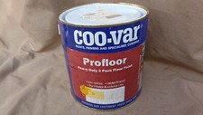 1.2kg Coovar Floor Paint Water Based 2 Pack Heavy Duty Yellow And 2.5kg Hardner