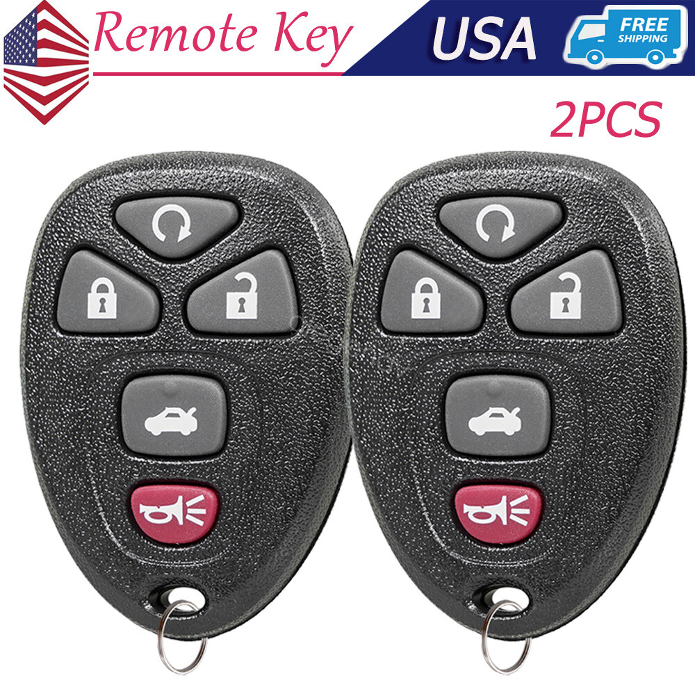 2 For 2005 2006 2007 2008 2009 2010 Pontiac G6 Keyless Entry Remote Key