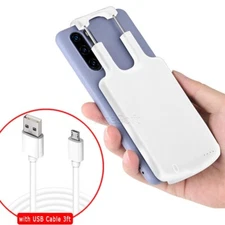 5000mAh Backup Battery Pack Power Bank Charger Case for Motorola Moto G7 Supra