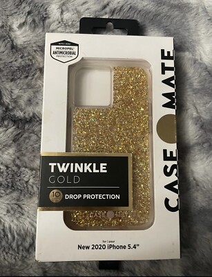 Case-Mate Twinkle Series Case for Apple iPhone 12 Mini - Gold